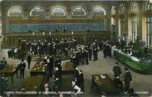 1909 Trading Room Chamber Commerce Minneapolis Minnesota Bossleman 9507