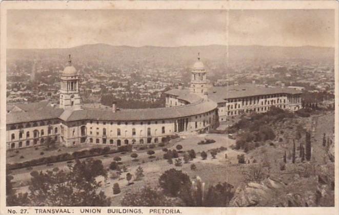 South Africa Transvaal Union Buildings Pretopria
