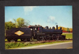 DE Wilmington and & Western Railroad Train Greenbank Mount Cuba Delaware PC