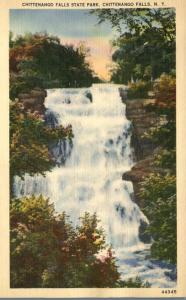 The Falls at Chittenango Falls State Park NY, New York - Linen