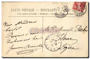 Old Postcard Cote gold