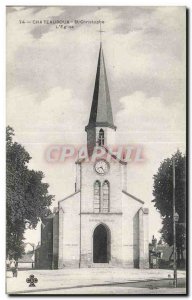 Chateauroux - St Kitts - The Church - Old Postcard