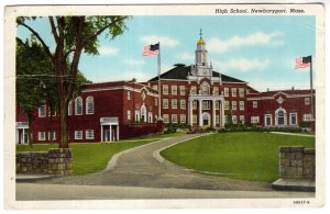 High School, Newburyport, Massachusetts, Used 1954