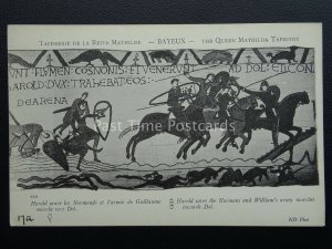 Bayeux Tapestry WILLIAMS ARMY MARCH TOWARDS DOL Old French Postcard ND Phot 122