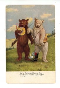 Roosevelt Bears   (Stern, First Series, 1906. No. 1) At Home