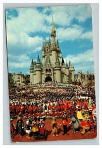 Vintage Walt Disney World Sleeping Beauty Castle Postcard Divided Back POSTED