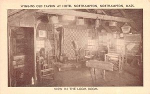 View in the Loom Room in Northampton, Massachusetts Wiggins Old Tavern at Hot...
