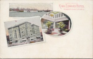 King Edward Hotel Toronto Ontario ON Advertising Unused Postcard E65