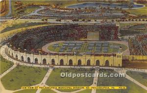 Air View of Philadelphia Municipal Stadium Philadelphia, Pennsylvania, PA, US...