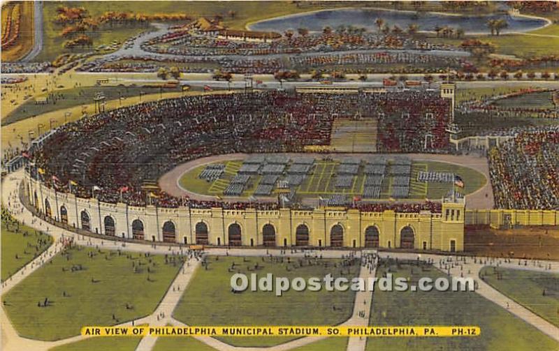 Philadelphia Sports Complex Postcard