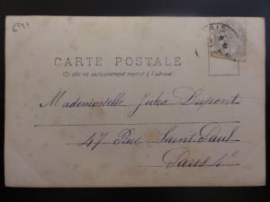 French Romance: A chacun sa part... / Couple Picking Fruit c1903