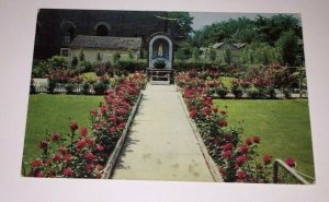 POSTCARD UNUSED SHRINE OF OUT LADY OF THE ROSARY ST FRANCIS OF ASSISI ROCHESTER