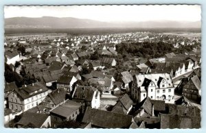 RPPC  PFUNGSTADT, GERMANY ~ Birdseye View Real Photo  Postcard