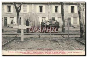 Old Postcard German Graves in the Court of Crystal Baccarat Army