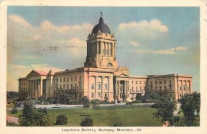 Canada Manitoba Winnipeg Legislative Building 1939