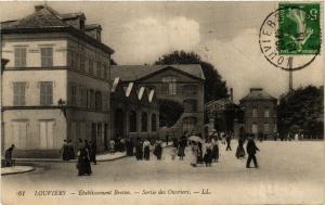 CPA LOUVIERS - Etablissement Breton - Sortie des Ouvriers (392693)