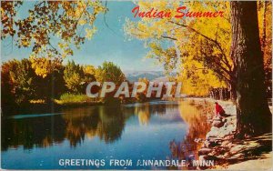 Modern Postcard Greetings from Annandale Minn