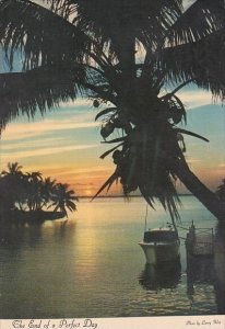 St Thomas Sunset Over Beach 1961