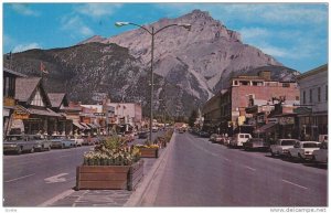 Banff Avenue, Banff, Alberta,  Canada,  40-60s