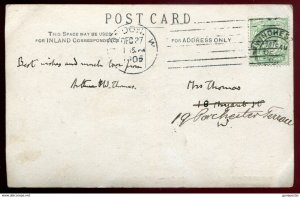 dc1324 - ENGLAND Winchester 1905 St. Cross. Wickham Series. Real Photo Postcard