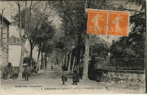 CPA VALENCE-D'AGEN Route de Cahors (979359)