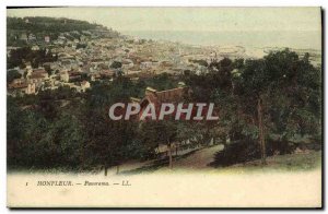 Postcard Old Honfleur Panorama