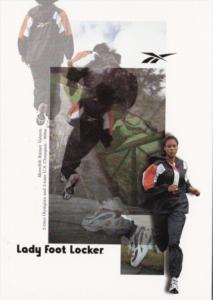 Advertising Shoes Lady Foot Locker