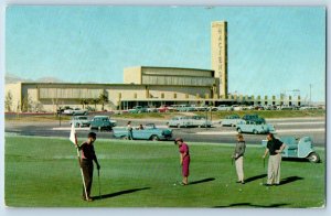 Las Vegas Nevada Postcard Hacienda Resort-Hotel Golf Course 1960 Vintage Antique