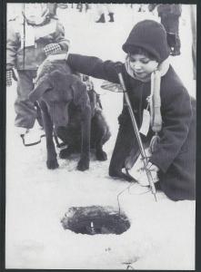Winter in Minnesota Ice Fishing