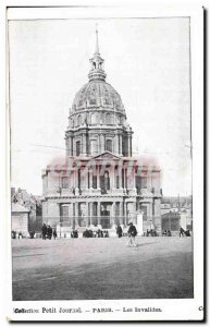 Old Postcard Collection Diary Paris Invalides