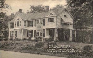 Poughkeepsie New York NY Store Storefront c1940s Postcard