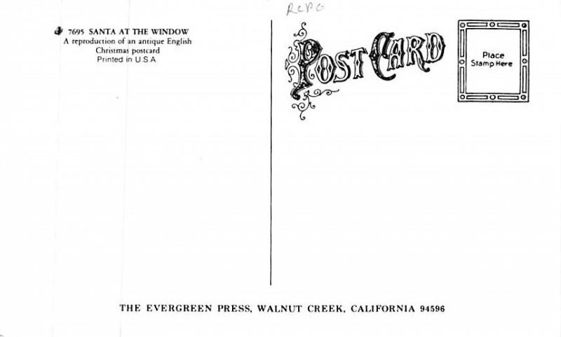 Reproduction Santa Claus Unused 