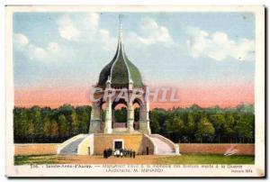 Old Postcard Sainte Anne D Auray high monument to the memory of the dead Brit...
