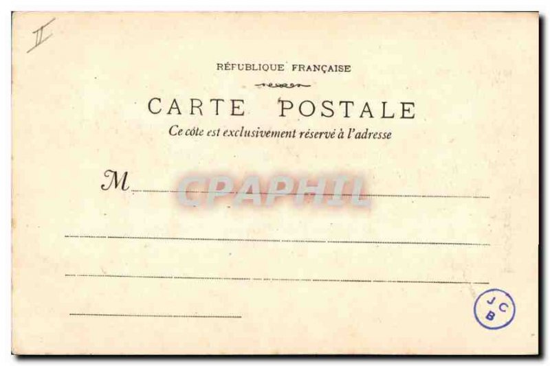 Old Postcard Marseille Lighthouse St. Mary