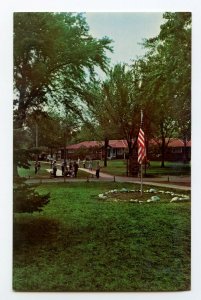 Walther League Camp Flag Pole Lake Okoboji Milford Postcard