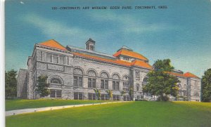 Cincinnati Ohio 1950s Postcard Cincinnati Art Museum Eden Park