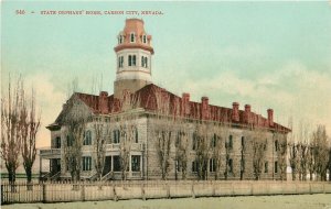 c1910 Postcard; State Orphans' Home, Carson City NV, Mitchell 846 Unposted XLNT