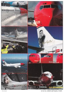 Boeing 737-300 Jet Airplanes , norwegian.no Airlines , 80-90s