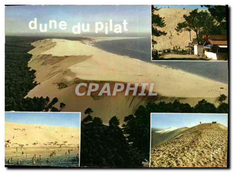 Modern Postcard Arcachon Gironde Large dunes of Pilat the highest in Europe