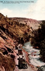 Colorado Lyons St Vrain Canyon Estes Park Road