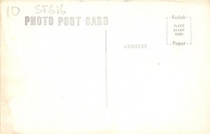 J61/ Rapid City South Dakota Postcard RPPC c1950s Black Hills Cabins Cafe 144