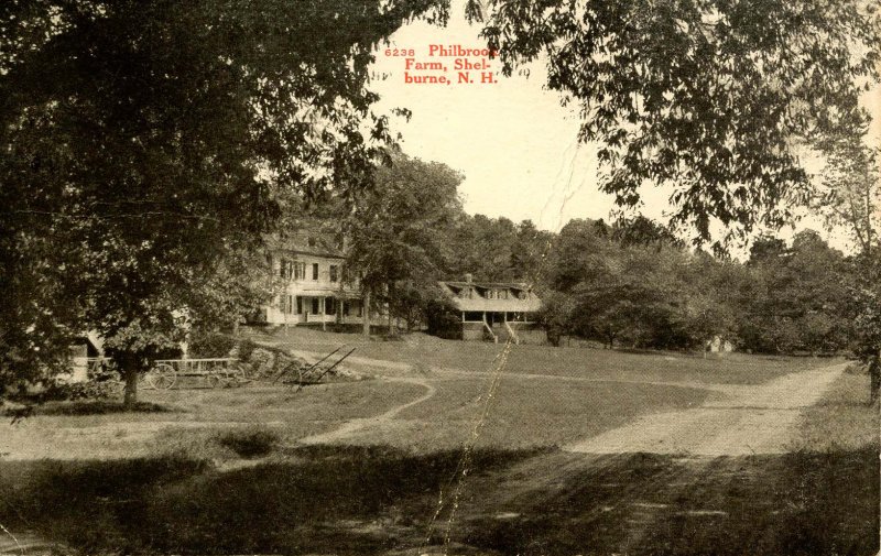 NH - Shelburne. Philbrook Farm   (crease)