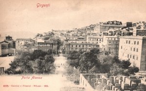 Vintage Postcard Milano Girgenti Porta Atenea Garzini E Pezzini Milan Italy