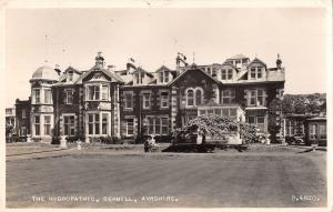 uk12750 the hydropathic seamill ayrshire scotland  real photo  uk