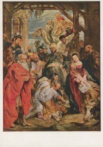 Art Postcard - Artist P.P.Rubens - Adoration of The Kings - Antwerpen RR7186