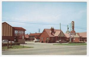 English Village Motor Lodge Wichita Kansas postcard