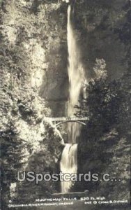 Real Photo Multnomah Falls - Columbia River Highway, Oregon