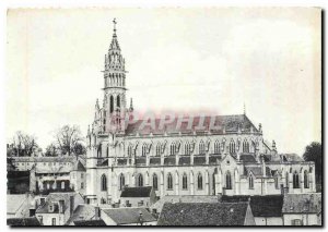 Modern Postcard Basilica of Our Lady of Children Chateauneuf sur cher (Cher)