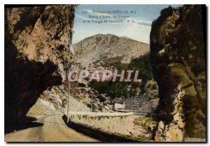Old Postcard Around Breil (A M) of Italy Road