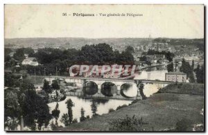 Old Postcard General view of Perigueux